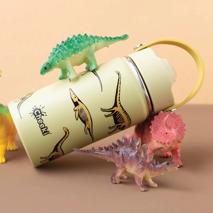 Cheeki 400ml Insulated Adventure Bottle - Dinosaur