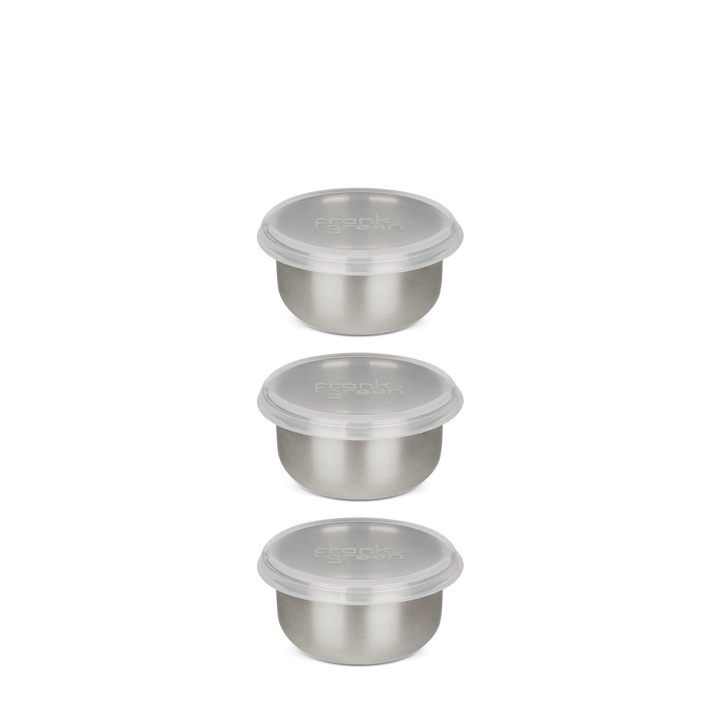 Frank Green Stainless Steel Dressing Containers - 3pk