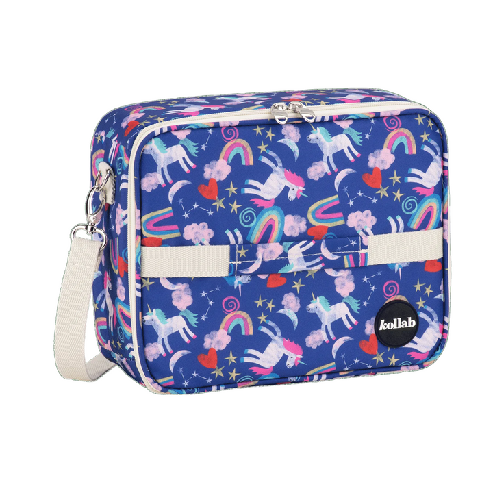 Kollab Insulated Bento Lunch Bag - Unicorn and Stars