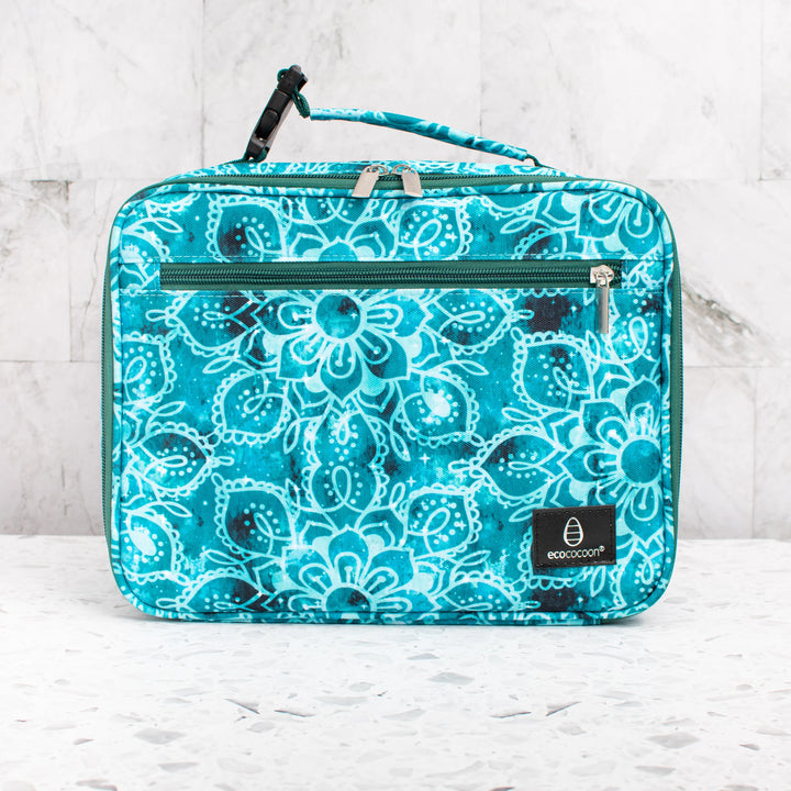 Ecococoon Insulated Lunch Bag - Green Mandala