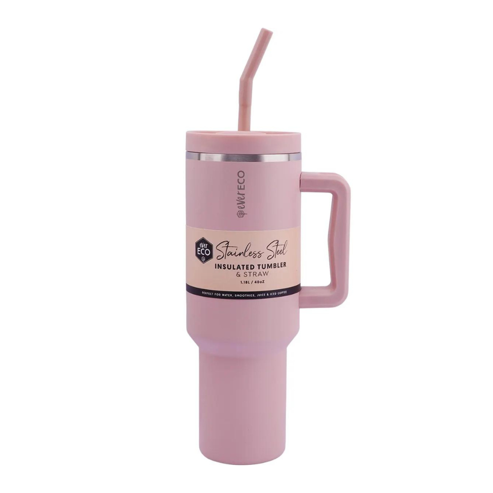 Ever Eco Insulated Tumbler 1.18Lt - Rose Pink