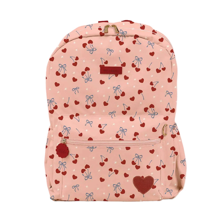 PRE-ORDER - Fox & Fallow Campus Backpack + Large Insulated Lunch Bag Bundle - Cherry Bomb