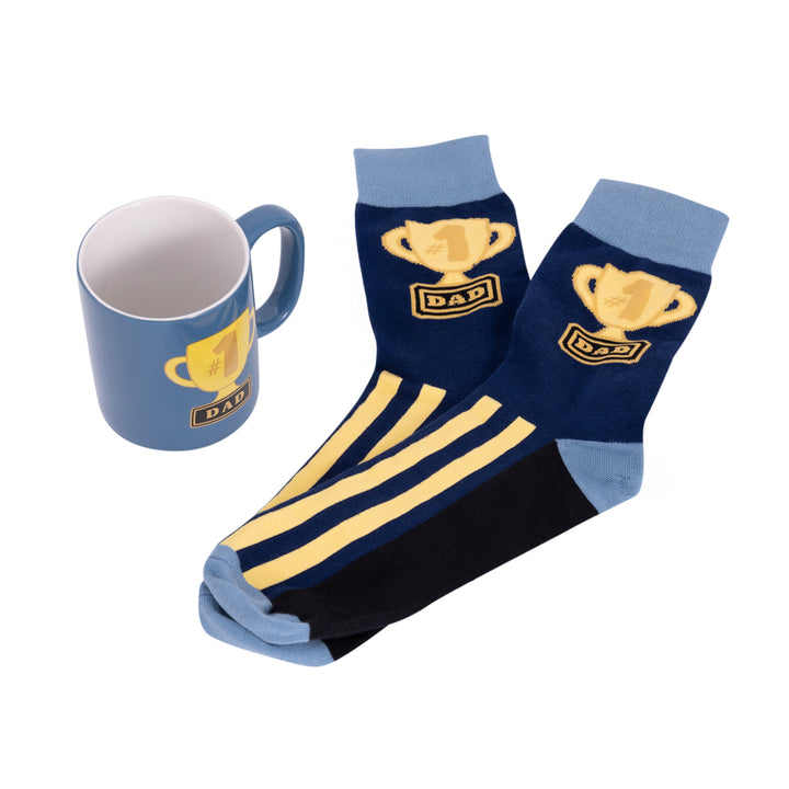 DAD Mug & Sock Set - #1 Dad