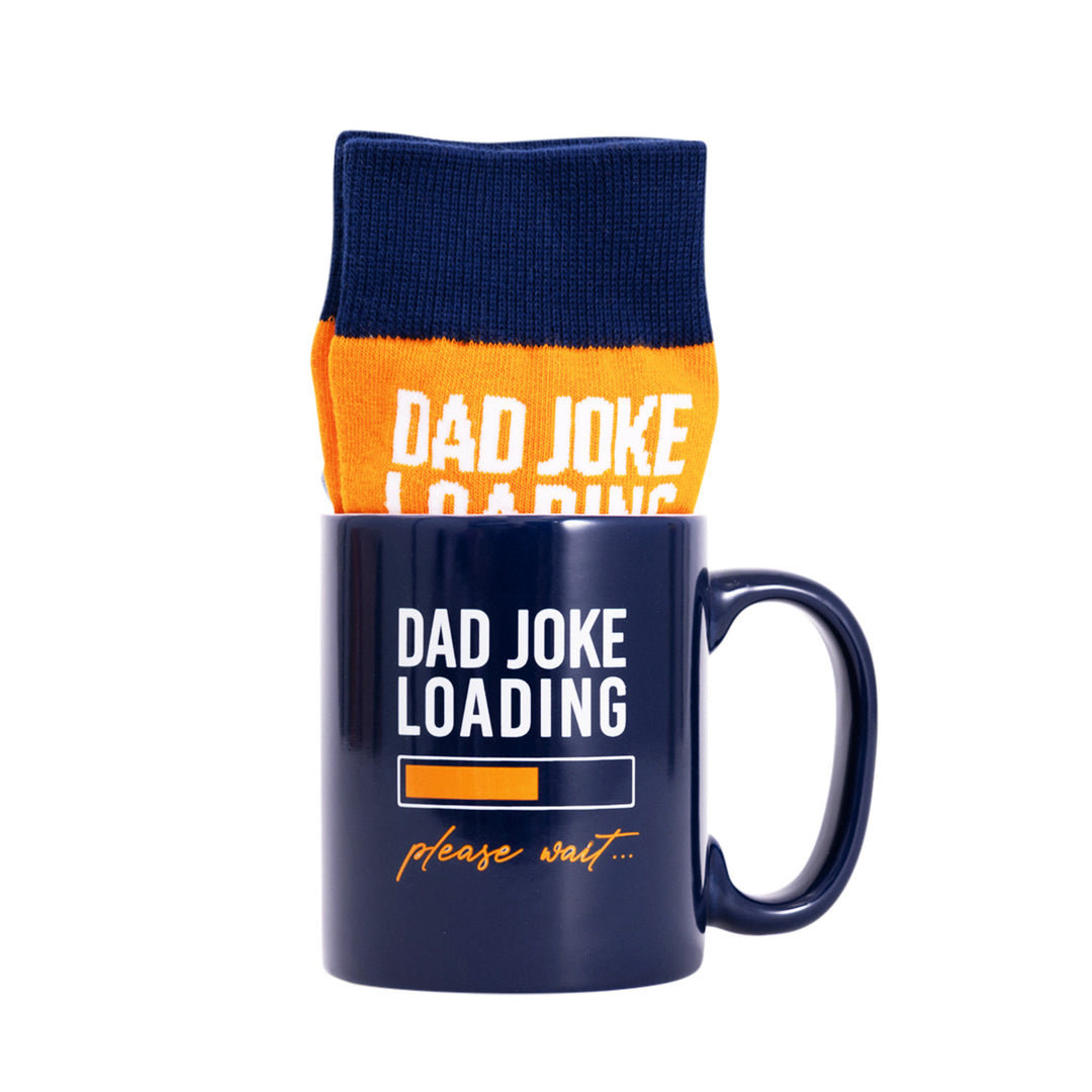 DAD Mug & Sock Set - Dad Joke Loading