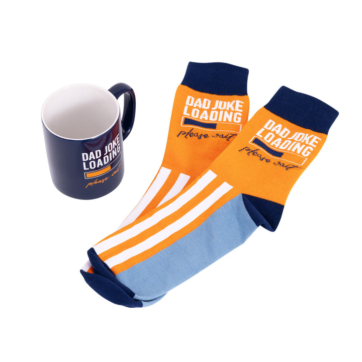 DAD Mug & Sock Set - Dad Joke Loading