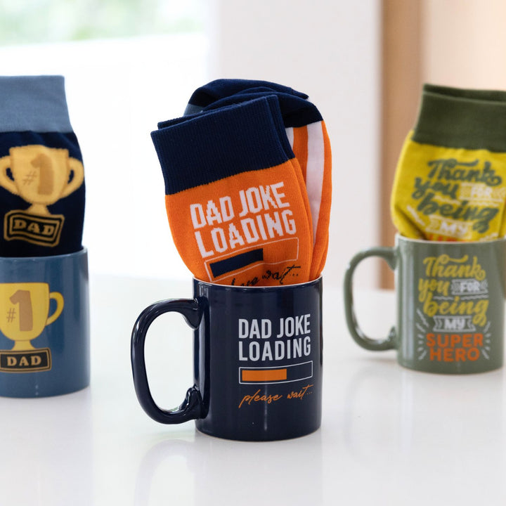 DAD Mug & Sock Set - Dad Joke Loading