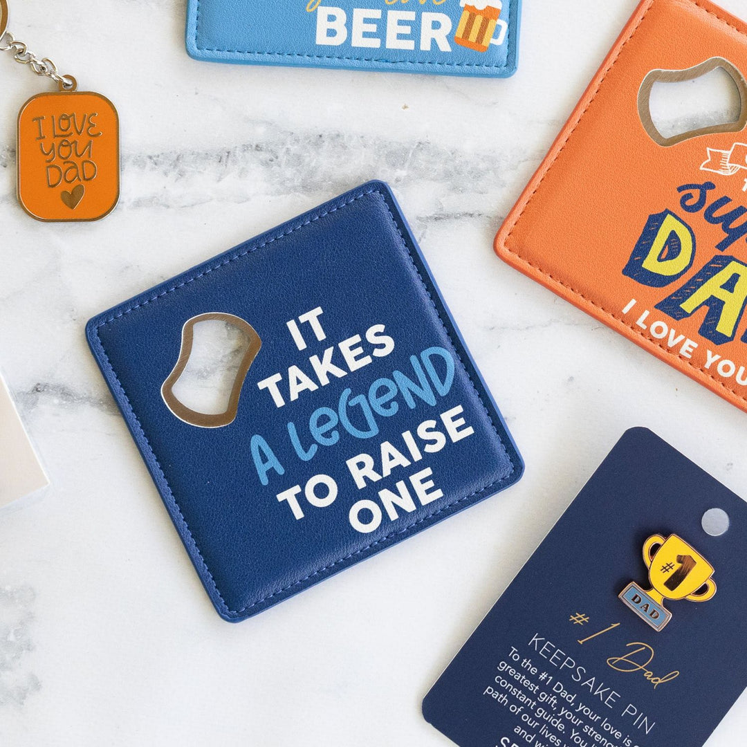 DAD Bottle Opener Coaster - Legend