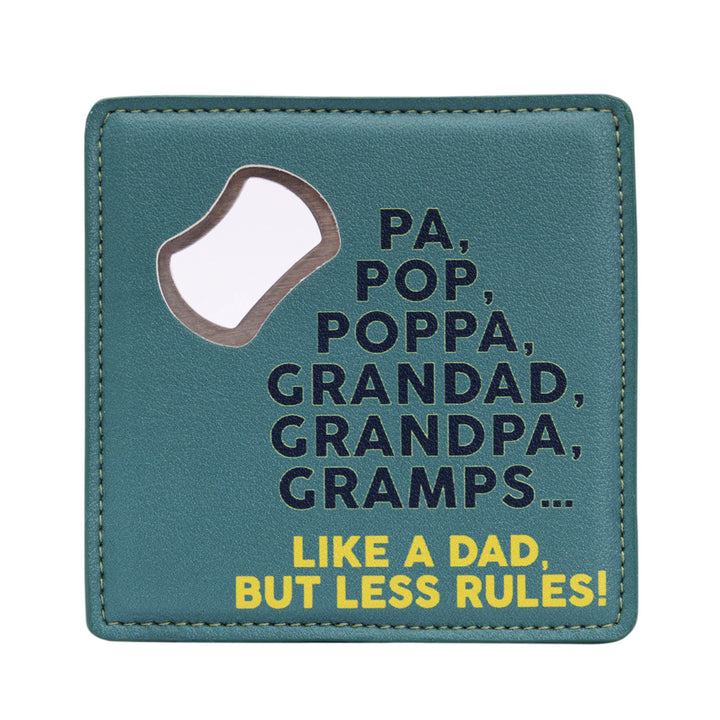 DAD Bottle Opener Coaster - Pop