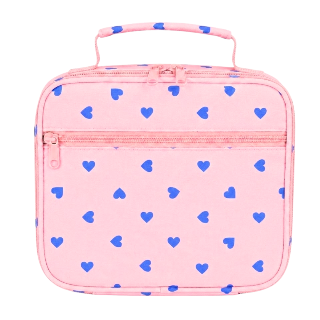 Kinnder JUNIOR Insulated Lunch Bag + Ice Pack - Sweet Hearts
