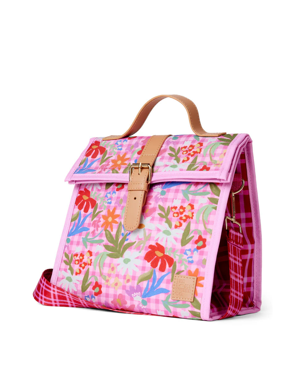 The Somewhere Co. Insulated Lunch Satchel - Flowerburst