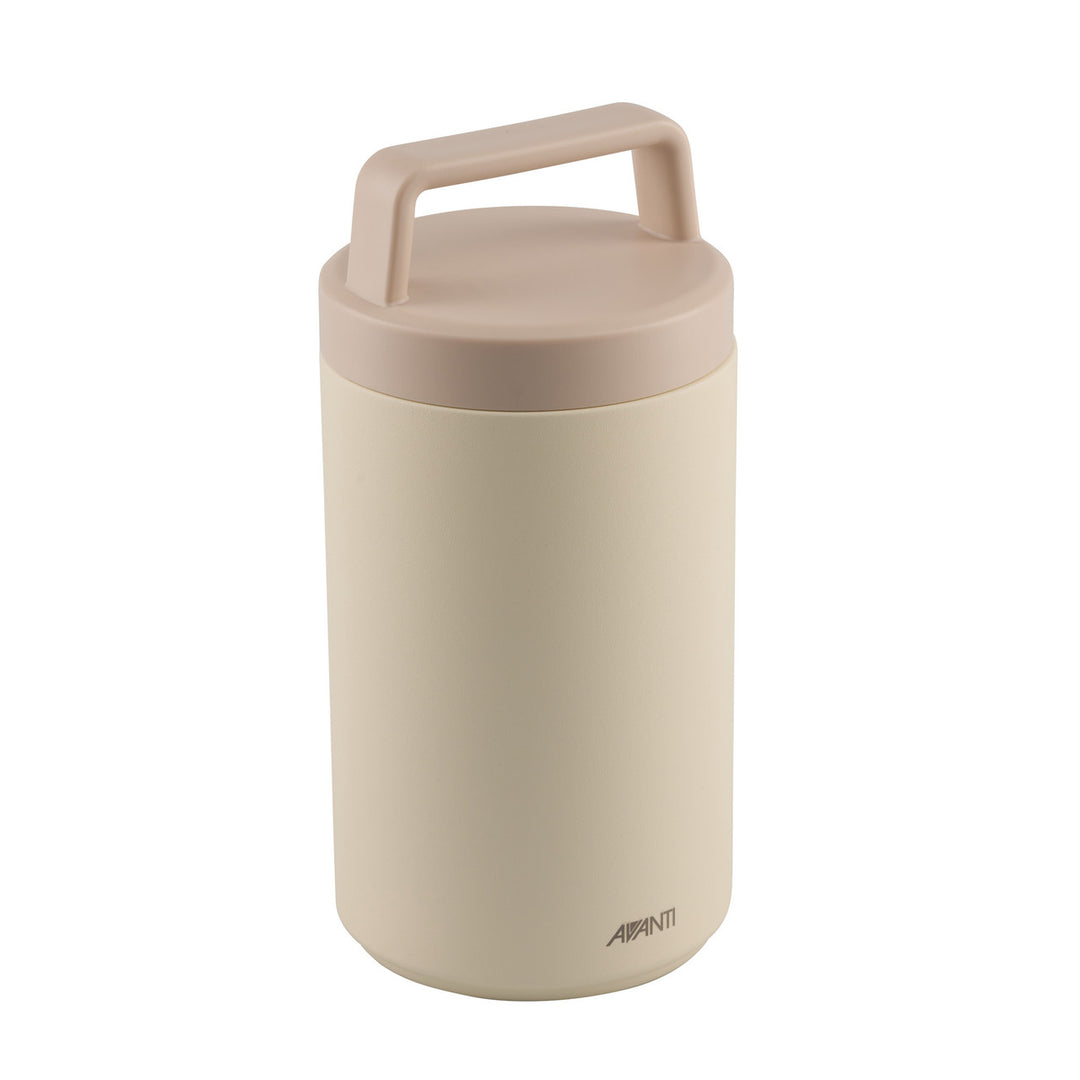 Avanti Insulated Food Jar With Removable Container - Sand Dune