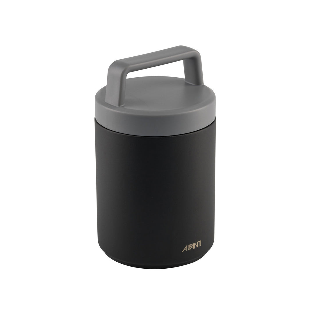 Avanti Insulated Food Jar With Removable Container - 480ml - Black