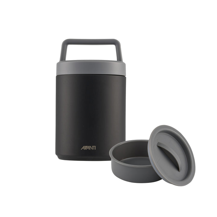 Avanti Insulated Food Jar With Removable Container - 480ml - Black