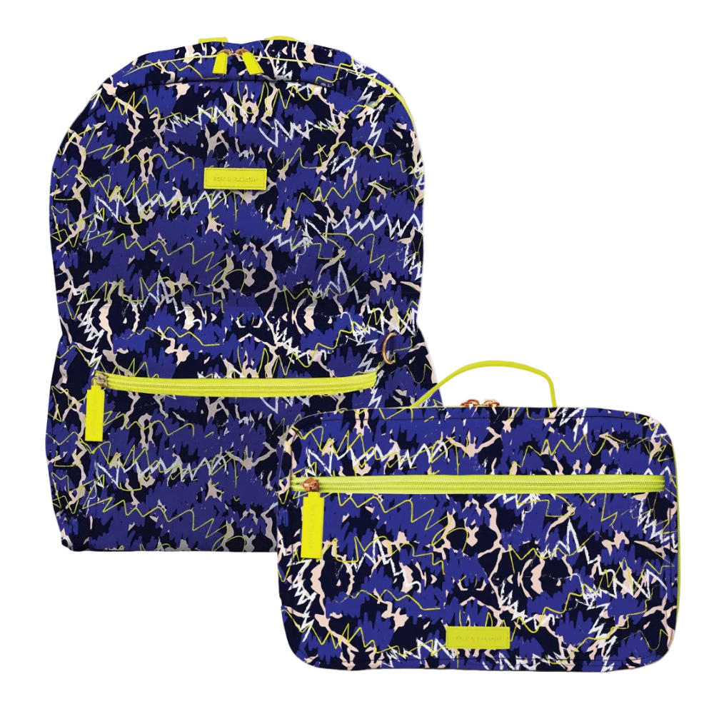 Fox & Fallow Campus Backpack + Large Insulated Lunch Bag Bundle - Livewire