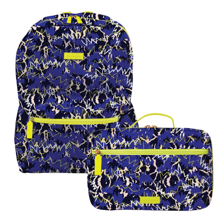 Fox & Fallow Campus Backpack + Large Insulated Lunch Bag Bundle - Livewire