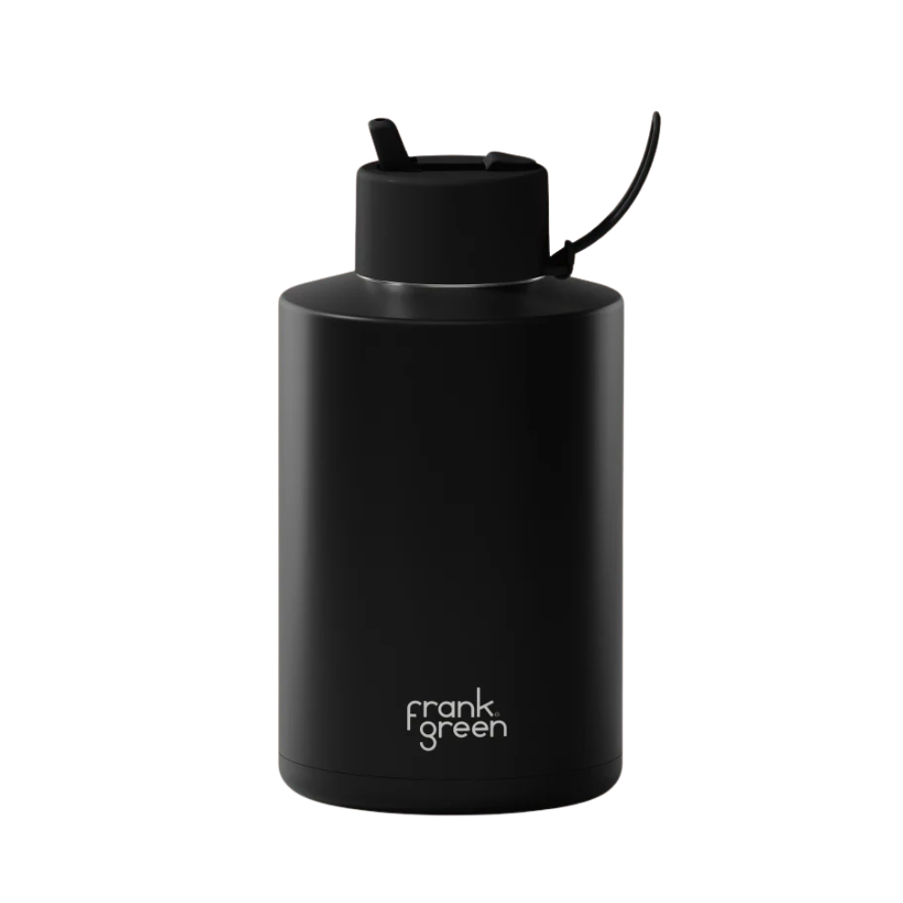 Frank Green Insulated Drink Bottle 2L - Midnight Black