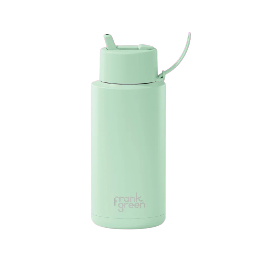 Frank Green Insulated Drink Bottle 1L - Mint Gelato