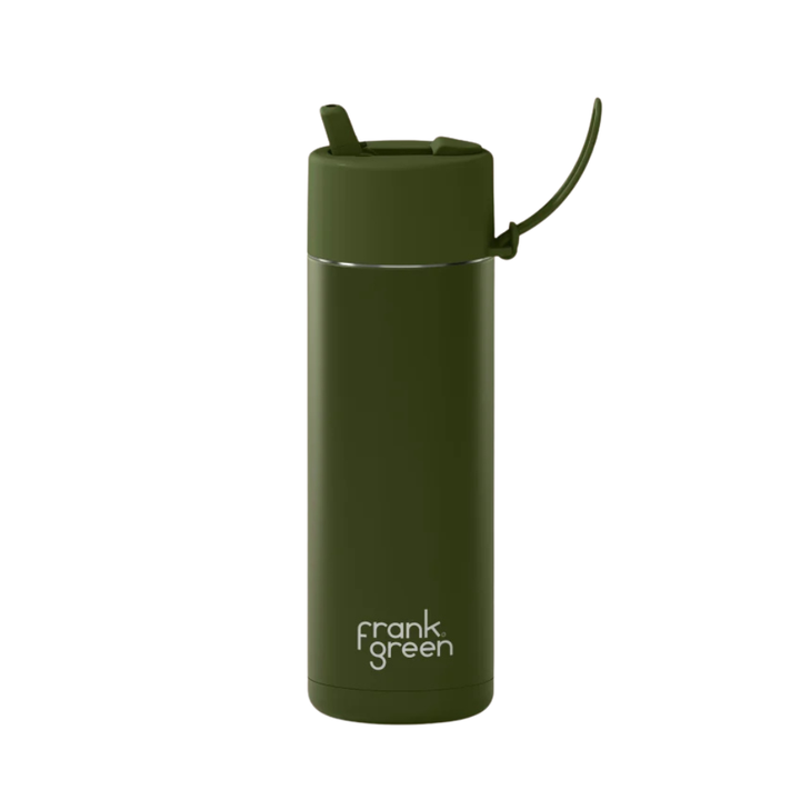 Frank Green Insulated Drink Bottle 595ml - Khaki