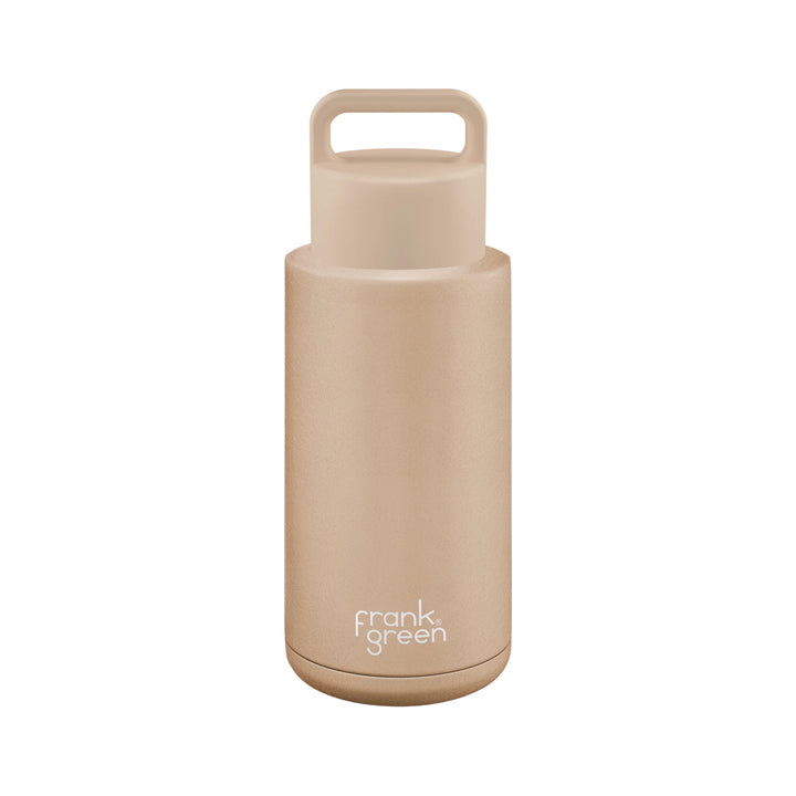 Frank Green Grip Finish & Lid Insulated Bottle - Soft Stone