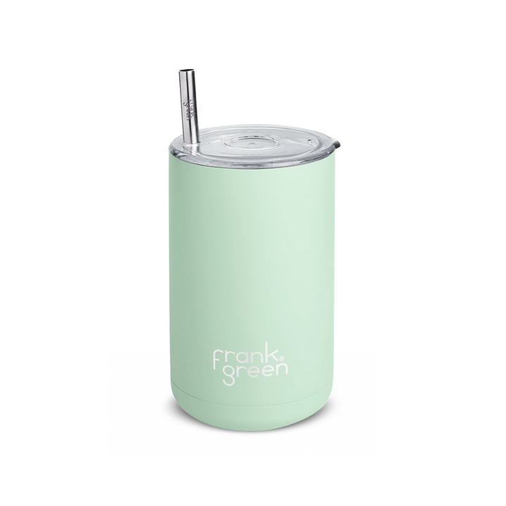 Frank Green Iced Coffee Cup with Straw - Mint Gelato