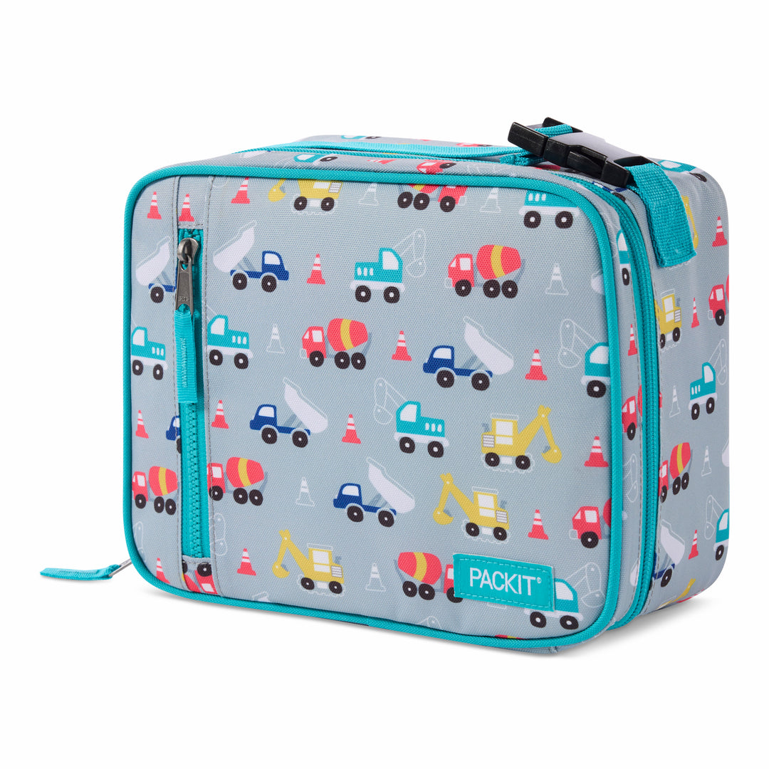 PackIt Freezable Classic Lunch Bag - Construction Trucks