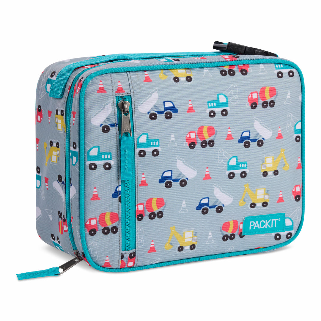 PackIt Freezable Classic Lunch Bag - Construction Trucks