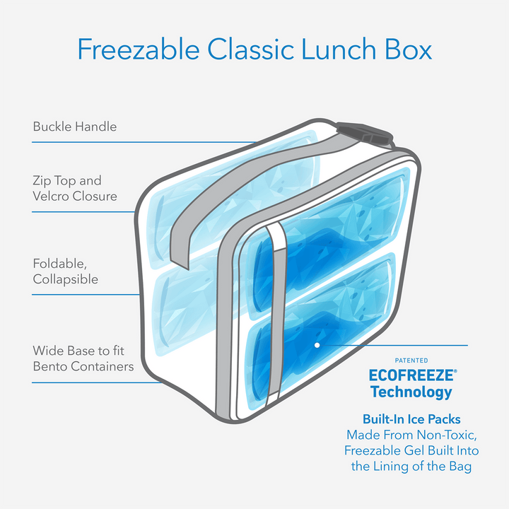 PackIt Freezable Classic Lunch Bag - Little Planets