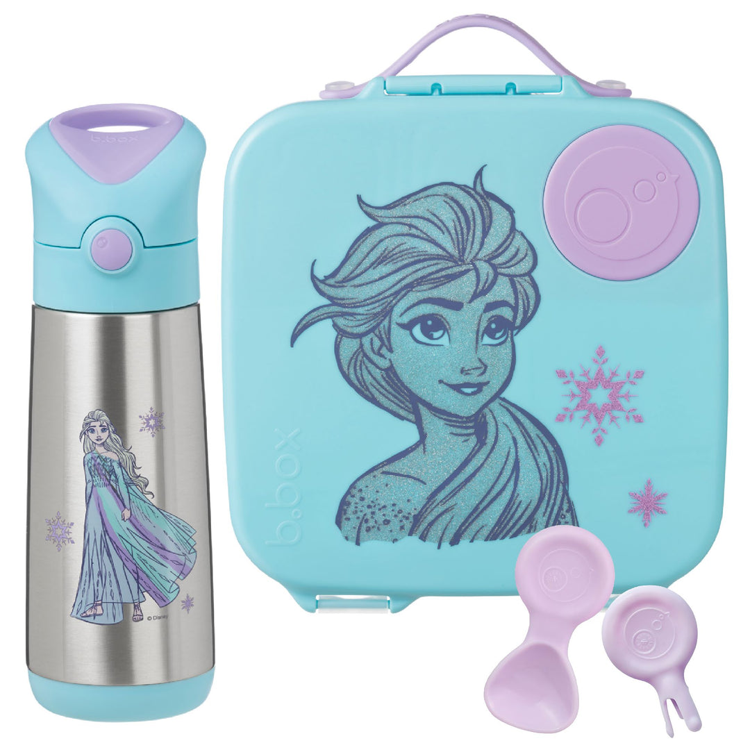 PRE-ORDER b.box Large Lunch Box & Large Bottle Bundle - Frozen