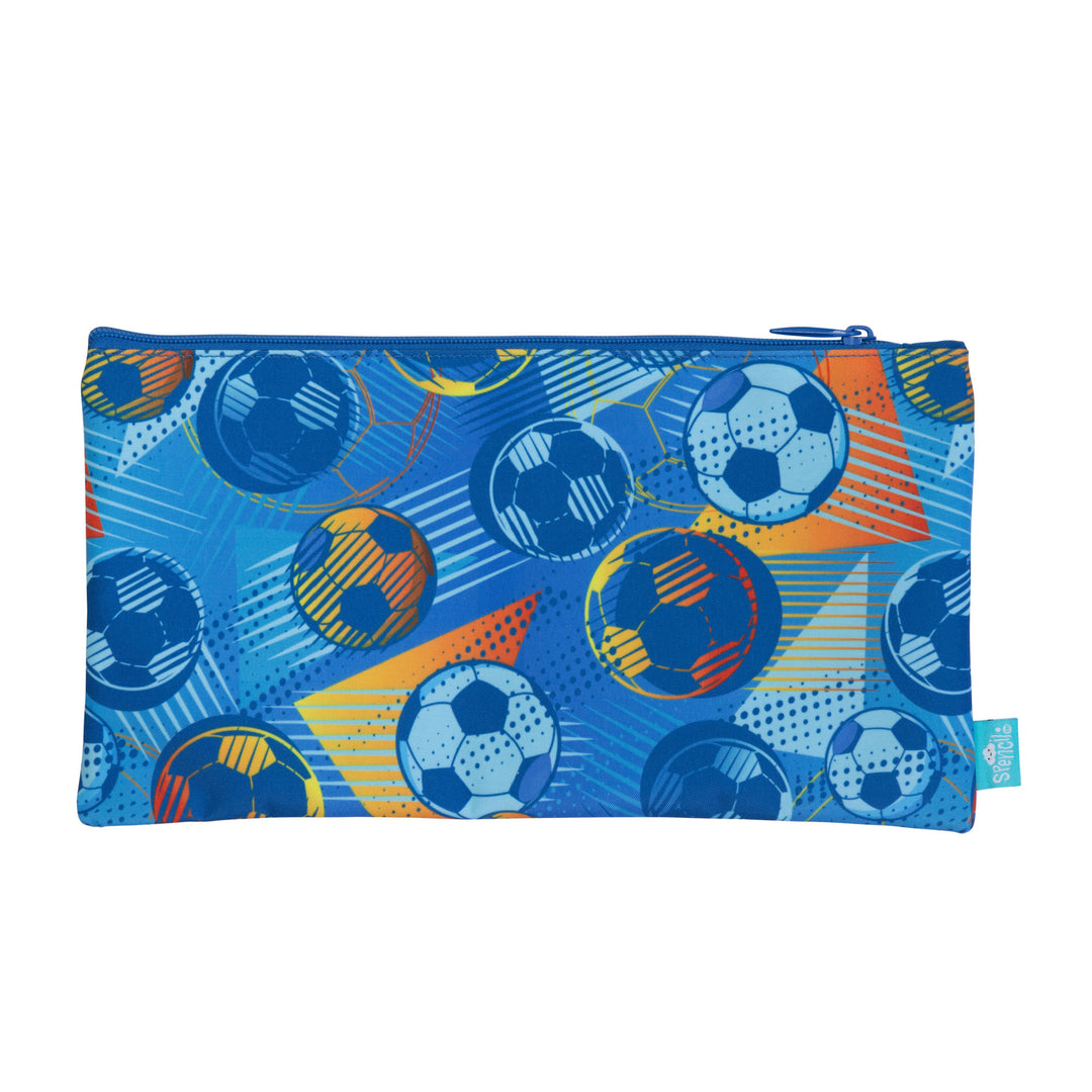 Spencil Twin Zip Pencil Case - Game On