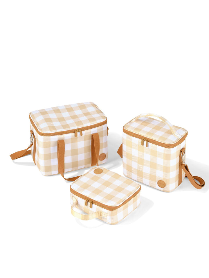 OiOi MINI Insulated Lunch Bag - Gingham
