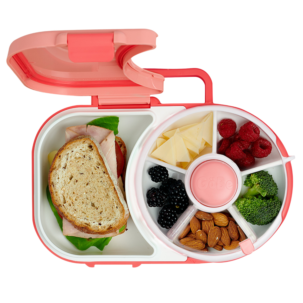 GoBe Snack Spinner Lunchbox - Watermelon Pink