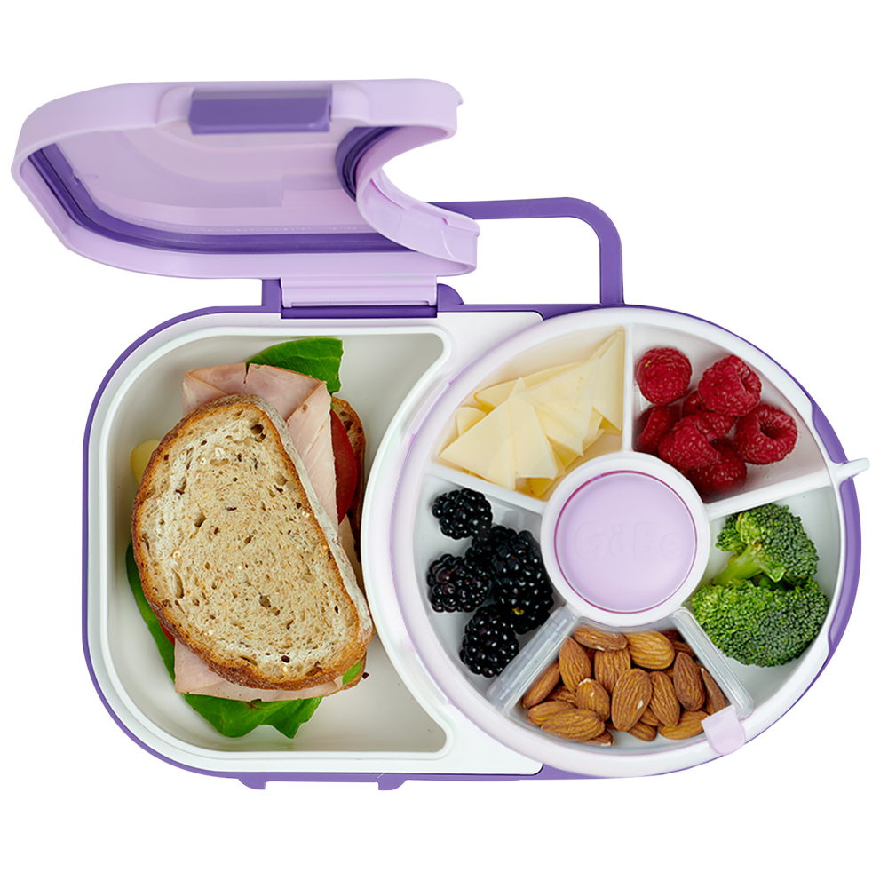 GoBe Snack Spinner Lunchbox - Grape Purple