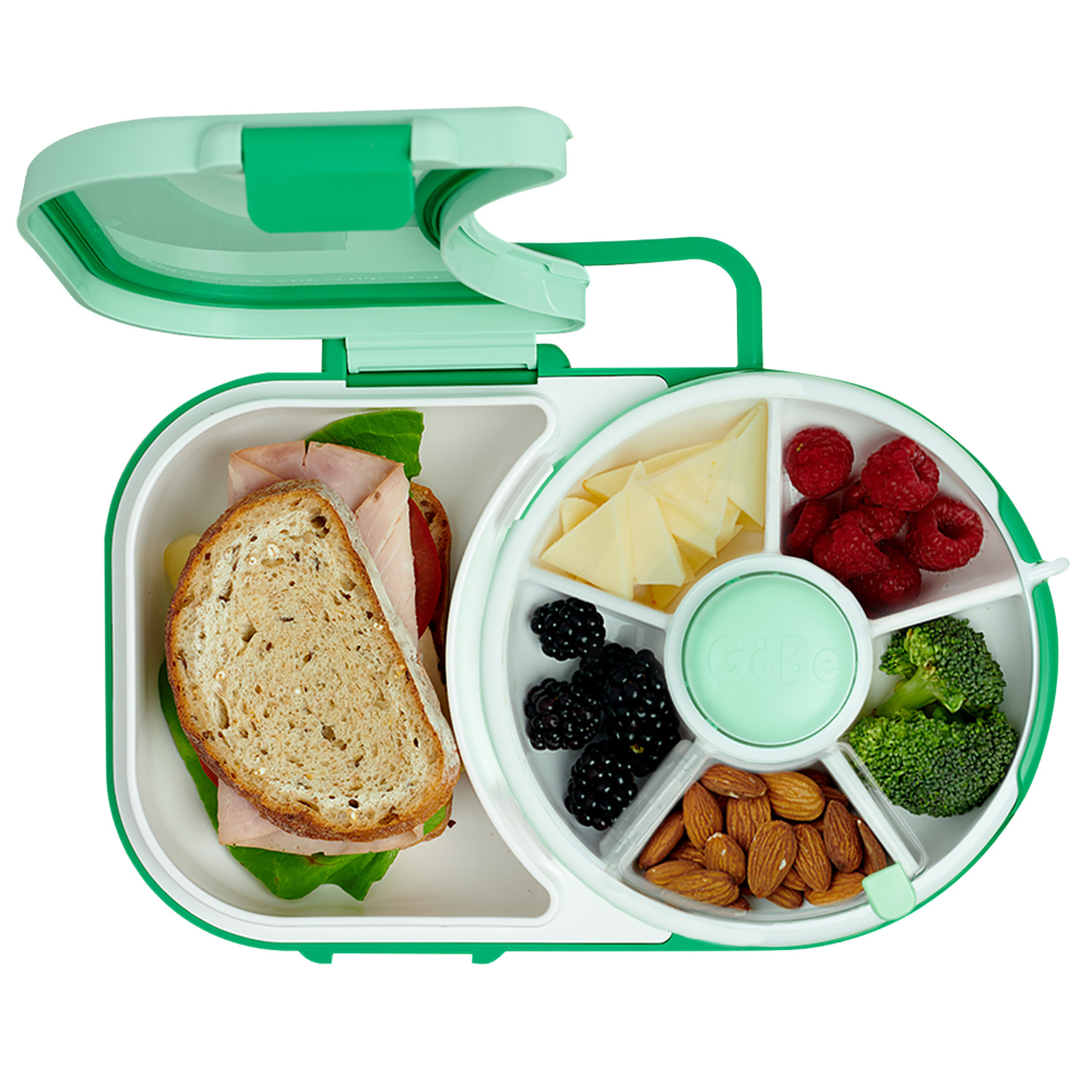 GoBe Snack Spinner Lunchbox - Sage Green