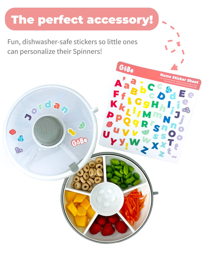 GoBe Alphabet Sticker Sheet