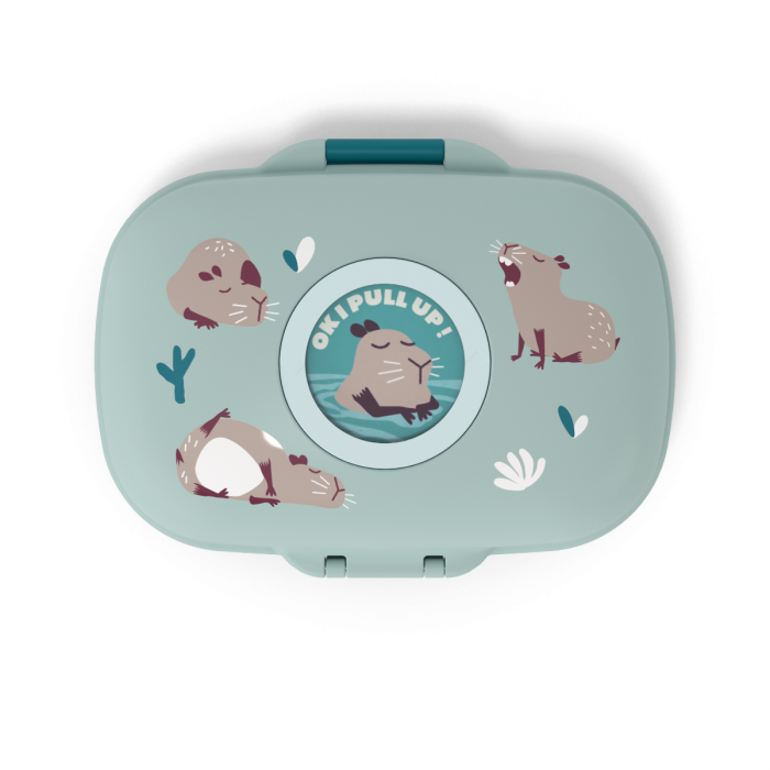 Monbento Gram Graphic Snack Box - Capybara