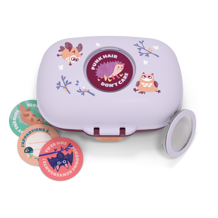 Monbento Gram Graphic Snack Box - Owly