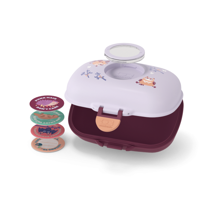 Monbento Gram Graphic Snack Box - Owly