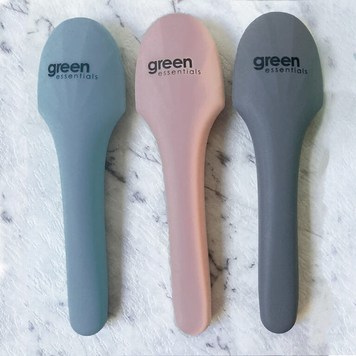 Green Essentials Stainless Steel Travel Cutlery Set - Denim