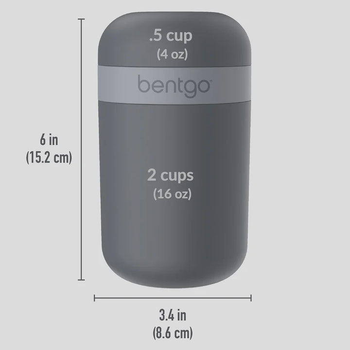 Bentgo Snack Cup - Dark Grey
