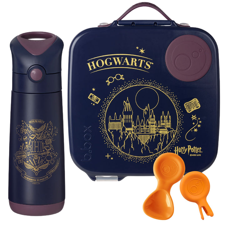 PRE-ORDER b.box Large Lunch Box & Large Bottle Bundle - Harry Potter
