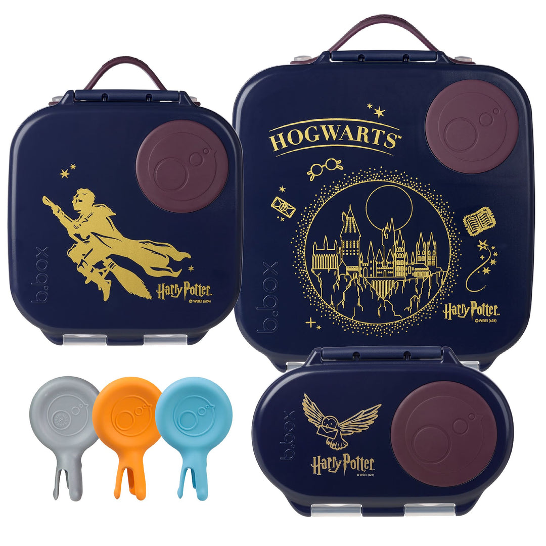 PRE-ORDER b.box Bento Large & Mini Lunch Box & Snack Box Bundle - Harry Potter
