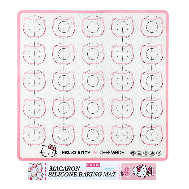 Hello Kitty Macaron Silicone Baking Mat