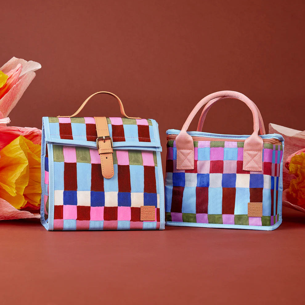 The Somewhere Co. Insulated Lunch Satchel - Hopscotch