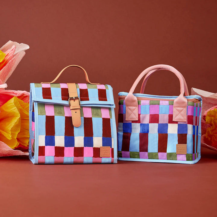 The Somewhere Co. Insulated Lunch Satchel - Hopscotch