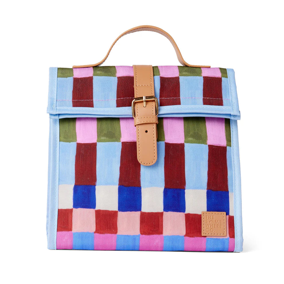 The Somewhere Co. Insulated Lunch Satchel - Hopscotch