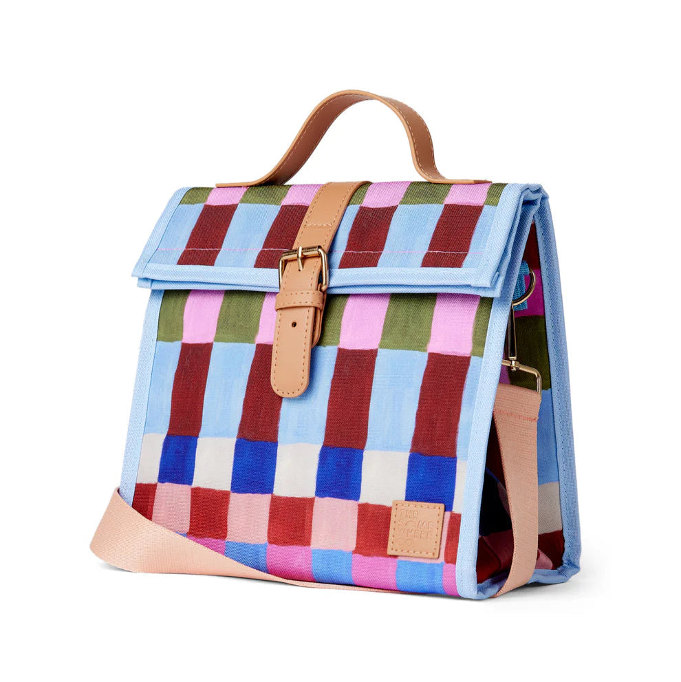 The Somewhere Co. Insulated Lunch Satchel - Hopscotch