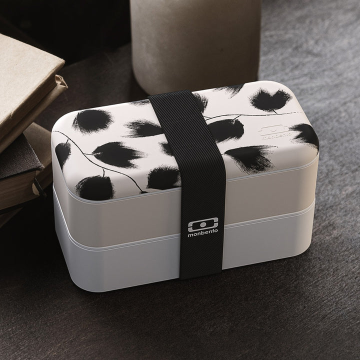 Monbento Microwavable Original Graphic Lunchbox - Plume