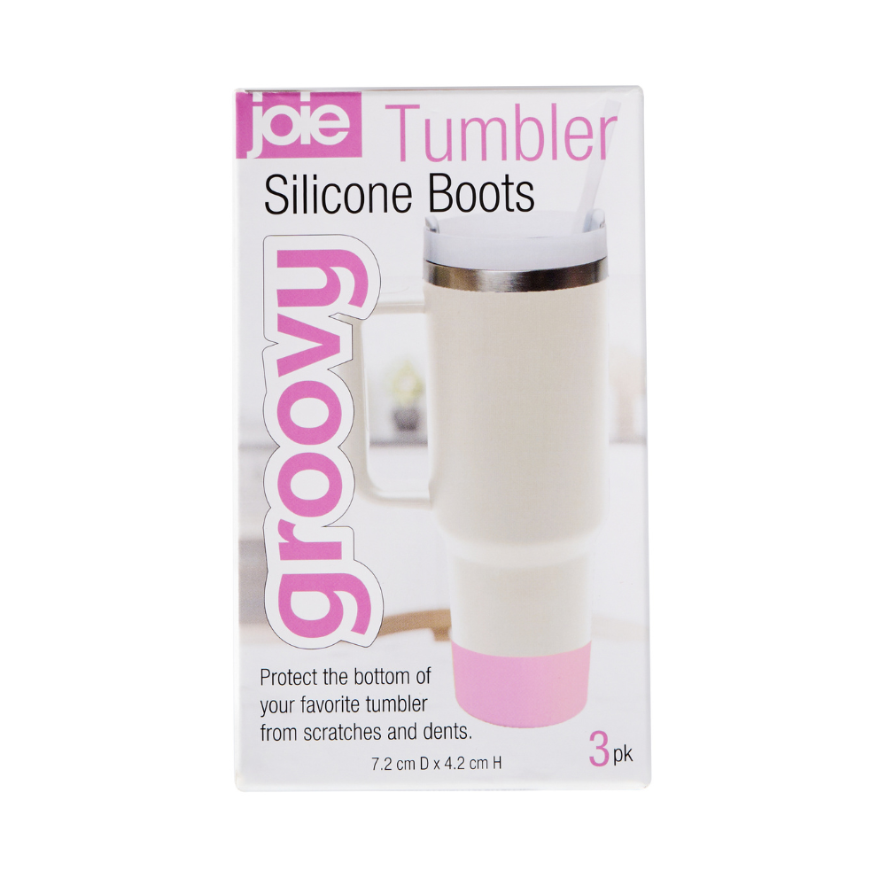 Joie Groovy Tumbler Silicone Bumper Boots - 3 Pack