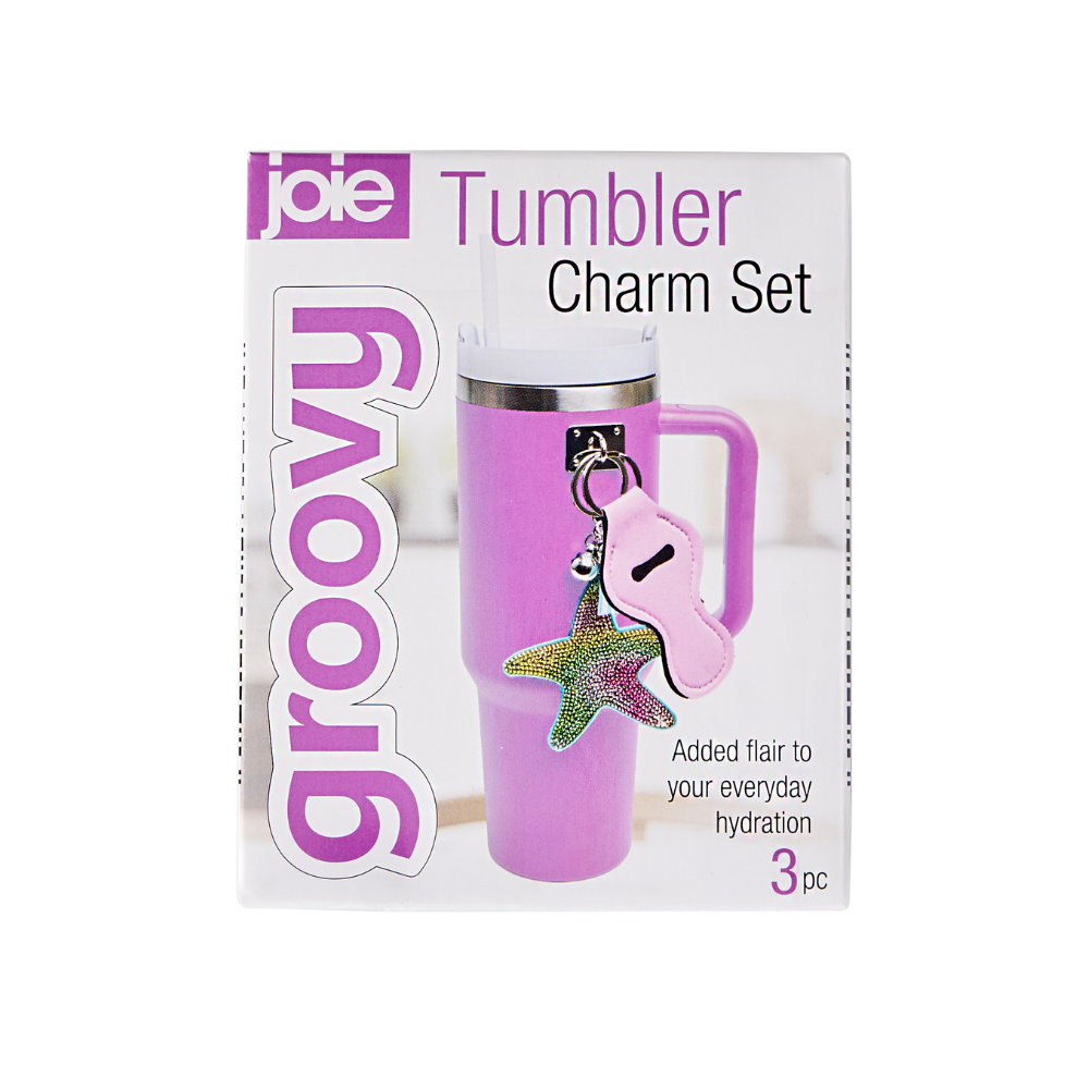 Joie Groovy Tumbler Charm Set - Starfish