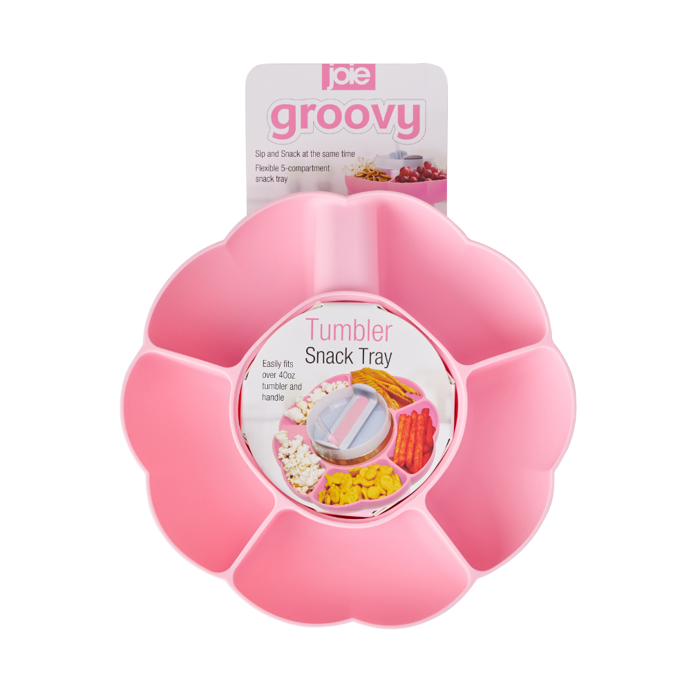 Joie Groovy Tumbler Snack Tray - Flower